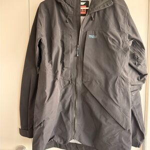 Trew Gear Stella Black Ski Shell with Hood